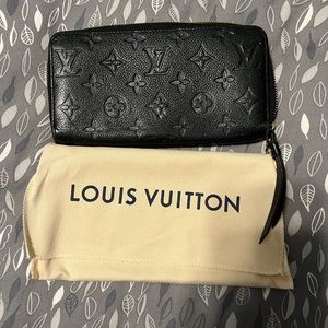 Louis Vuitton black monogram wallet
